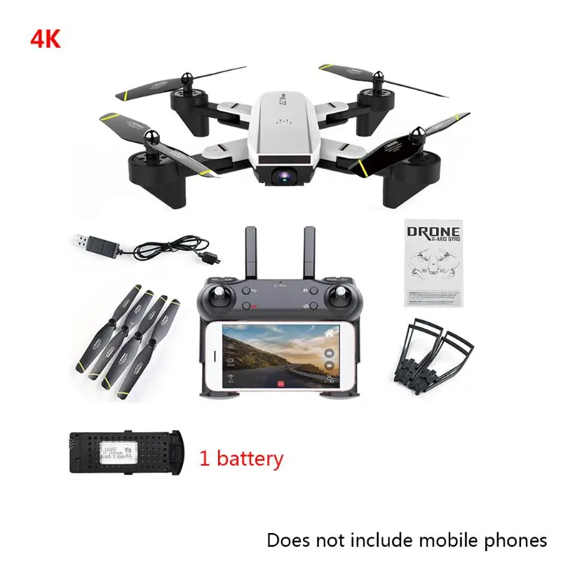  SG700-D 4K HD Wide Angle Drone with Camera Positioning Folding FPV RC Quadcopter