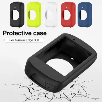 

5 Colors Soft Silicone Case TPU Protective Cover Shell Durable Anti-Drop Protector for Garmin Edge 830 Bike Computer Accessories