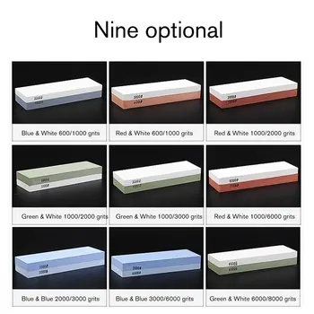 

Knife Sharpener Whetstone Sharpening Grinding Stones System Kitchen Water Stone Honing Tool 600 1000 2000 3000 6000 8000 grits