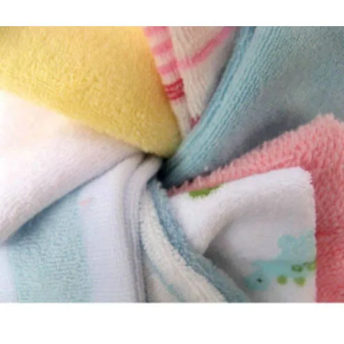 8 шт., Мягкое хлопковое банное полотенце для новорожденных и младенцев, мочалка, салфетка для кормления, Детский платок