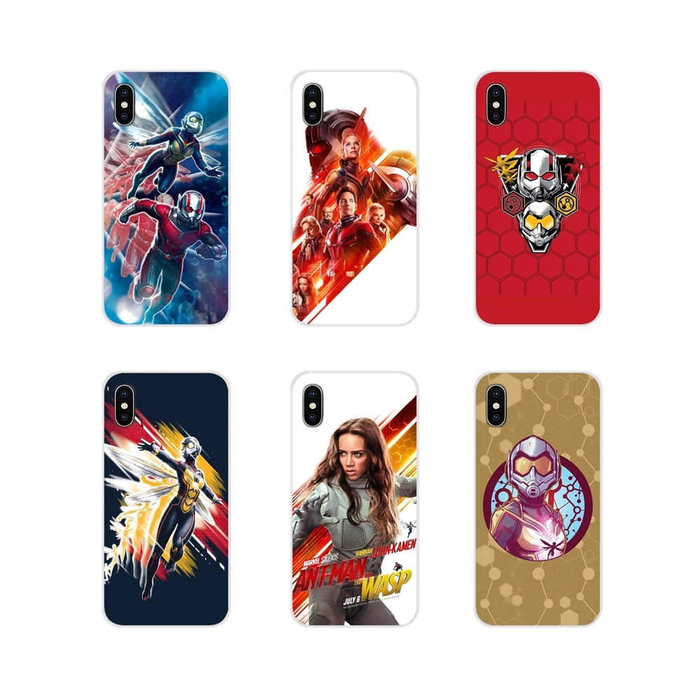 Силиконовый кожаный чехол для телефона Ant-Man и the ОСА Xiao mi 4 5 5s 6 A1 A2 5X6X8 9 Lite SE Pro Max Mix 2 3