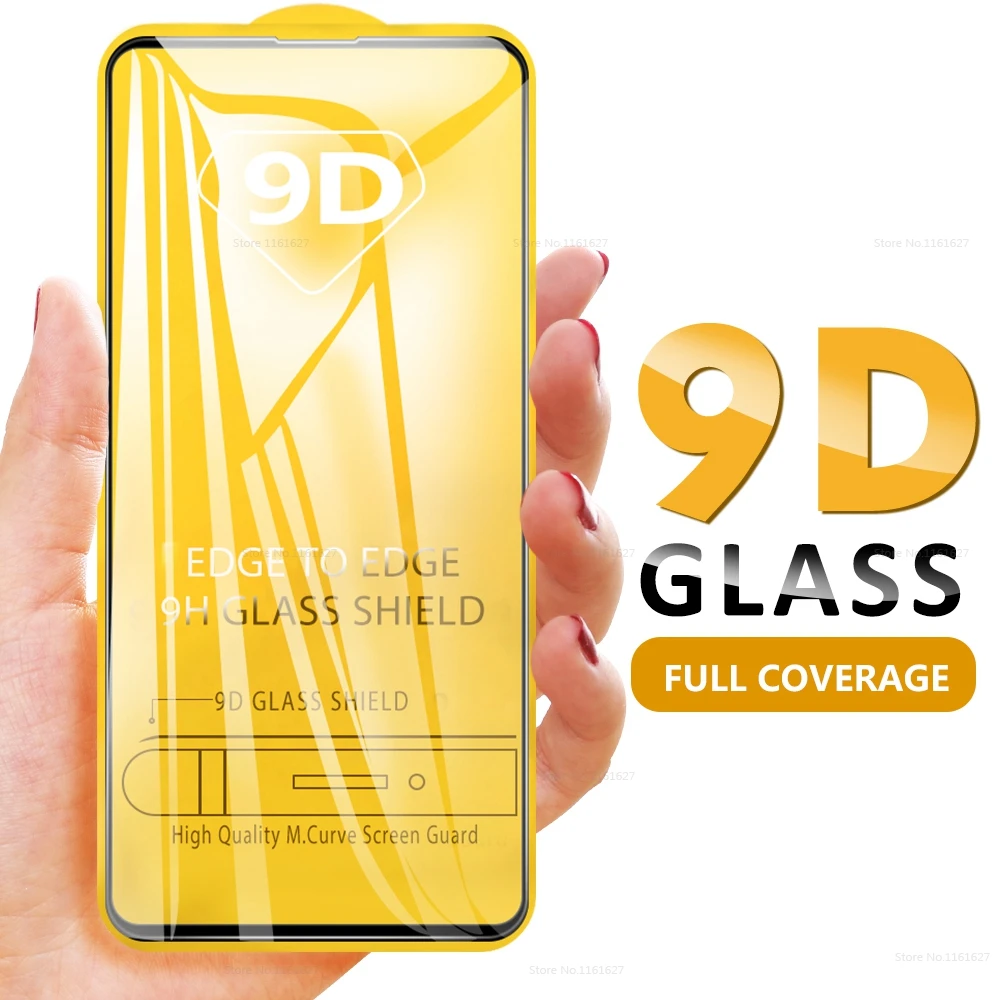 

9D Full Cover Tempered Glass on For Xiaomi Redmi Note 8 Pro 8A Note 7 Pro 7A 6A 6 Pro 8t Sensative Touch Glass Screen Protector