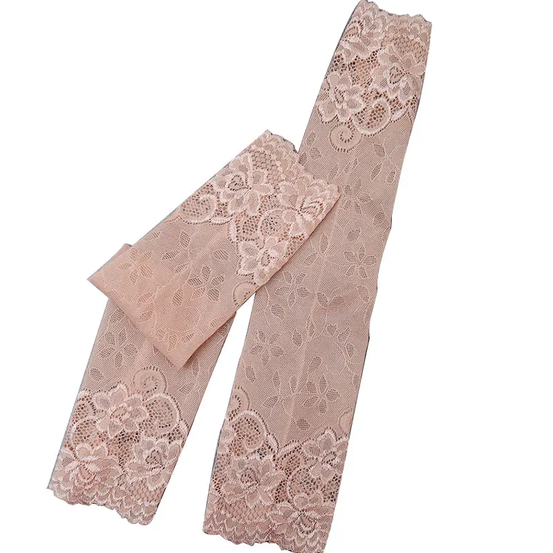 fingerless gloves sunscreen gloves arm sleeves mittens summer women sexy lace covered arm sleeve sunscreen long lace fingerless mittens elastic sleeve ladies driving gloves