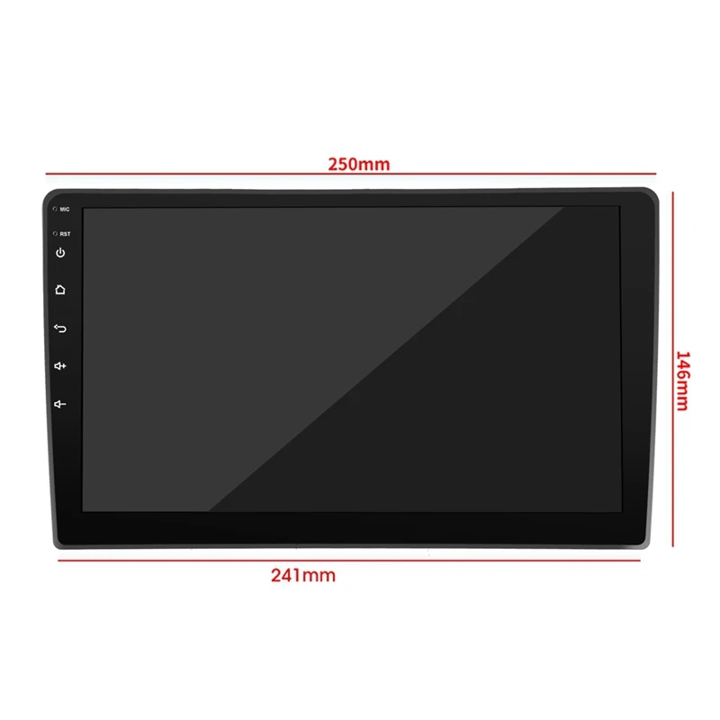 9 дюймовый Автомобильный плеер Android 8 1 четырехъядерный стерео радио HD Touchsn GPS BT OBD