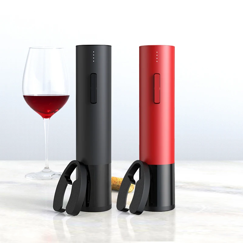 

Electric Automatic Rechargeable Red Wine Opener Power Display Corkscrew Foil Cutter Openers Jar Opener Bar Kitchen Tools