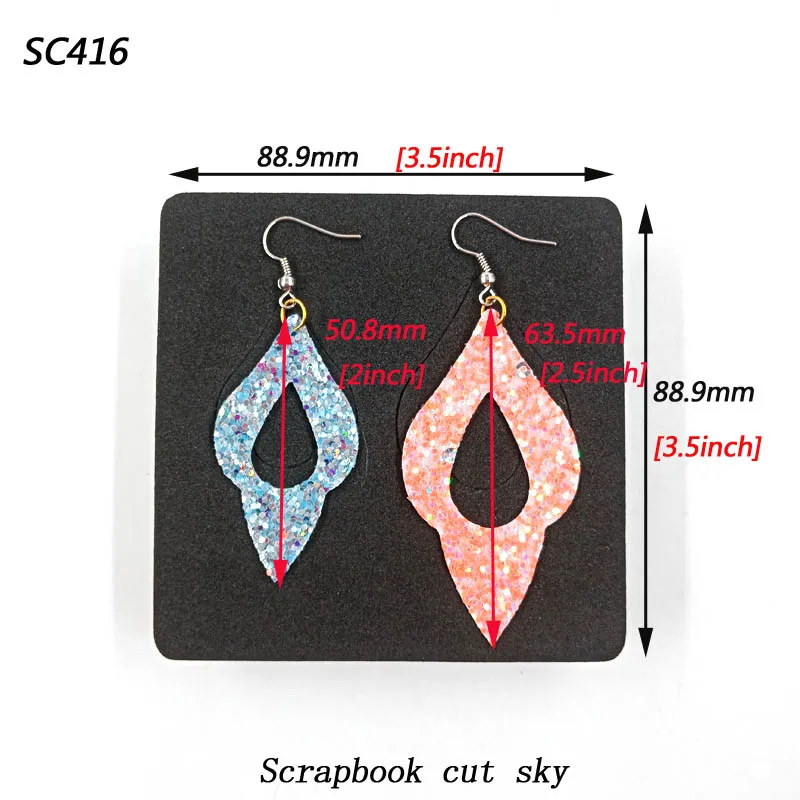 Earring-SC416 скрапбукинга срезанное небо и стальные деревянные штампы совместимы с большинством машин