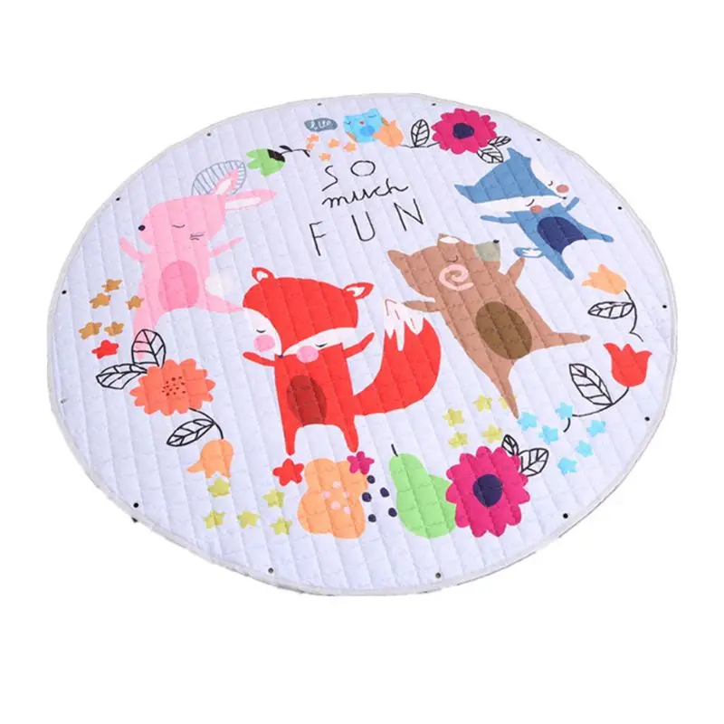 

Living Room Decoration Cute Cartoon Storage Mat Children Baby Game Crawling Pad