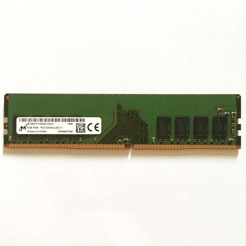 Micron ddr4 rams memoria 8GB 3200MHz DDR4 8GB 1RX8 PC4-3200AA-UA2