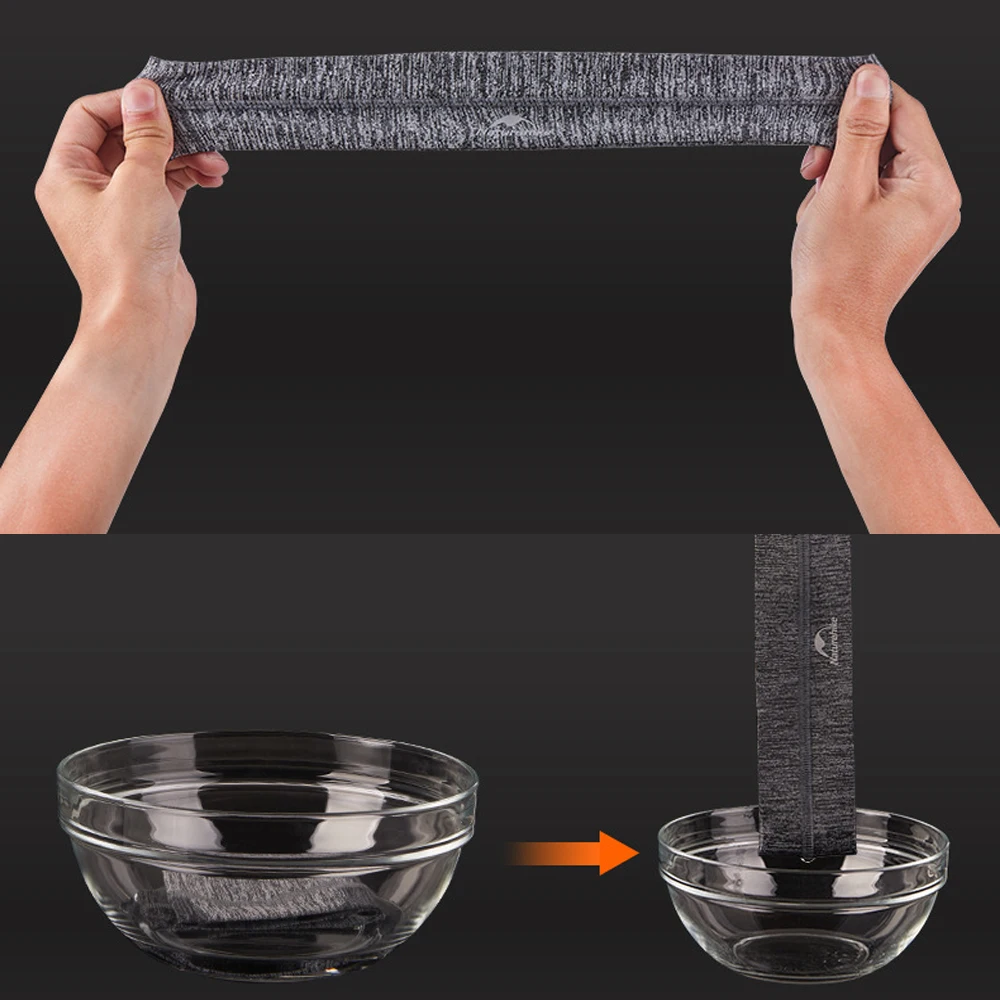 Sport Sweatband Men Women Headband Quick-drying Sweat Straps Head Band Running Tennis Headscarf Anti-slip Elastic HairBand
