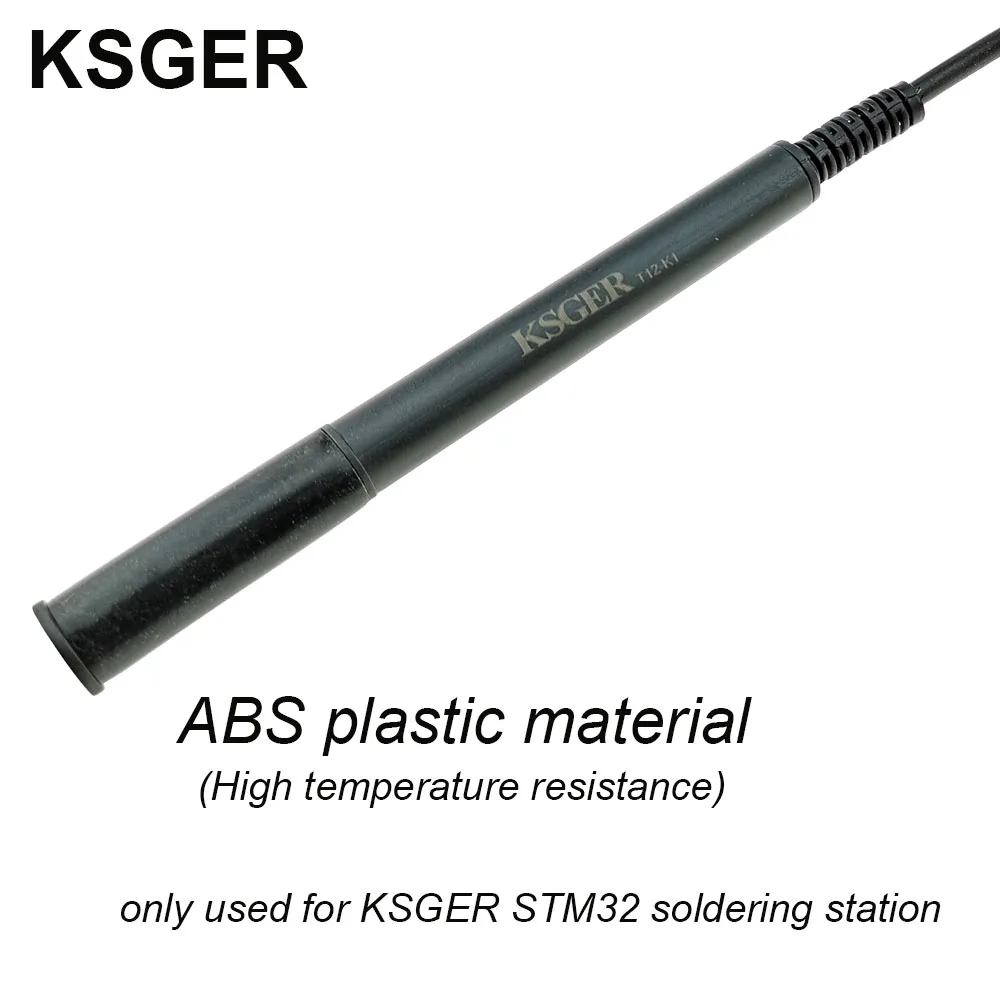 KSGER New T12 ABS Пластиковый DIY FX9501 ручка STM32 OLED паяльная станция сварочный наконечник