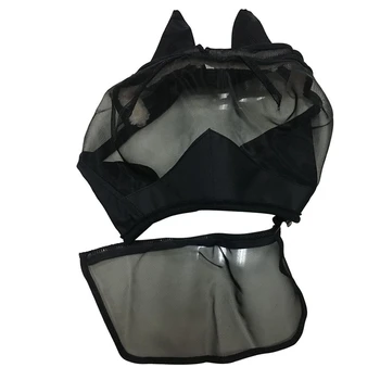 

Horse Detachable Mesh Mask Horse Fly Mask Horse Full Face Mask Anti-Mosquito