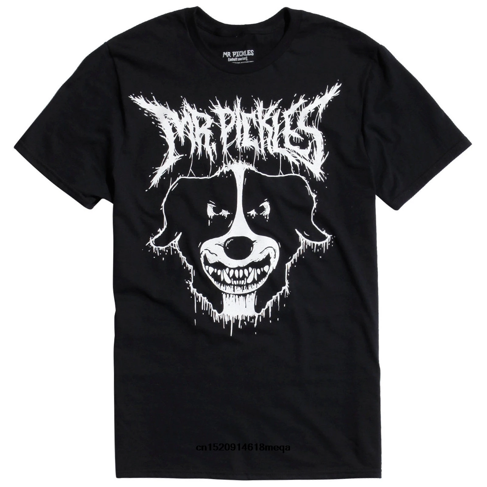Забавные футболки MR. PICKLES Death Metal мультсериал футболка S-3XL Новинка |