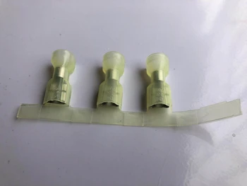 

TE Origional Product Import Large Current 250 Inserts Terminal Connector Nylon Fully Insulated 6.3 Hook Switch Inserting Piece