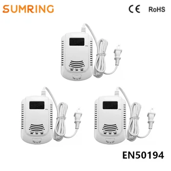 

11.11 Gas Leak Alarm Detector for Indoor Home Kitchen Security Use High Sensitivity Fixed Combustible LPG Methane Natural