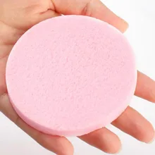 Сжатый пуф для макияжа портативная компрессионная для лица спонж для очищения кожи компактная Косметическая пуховка