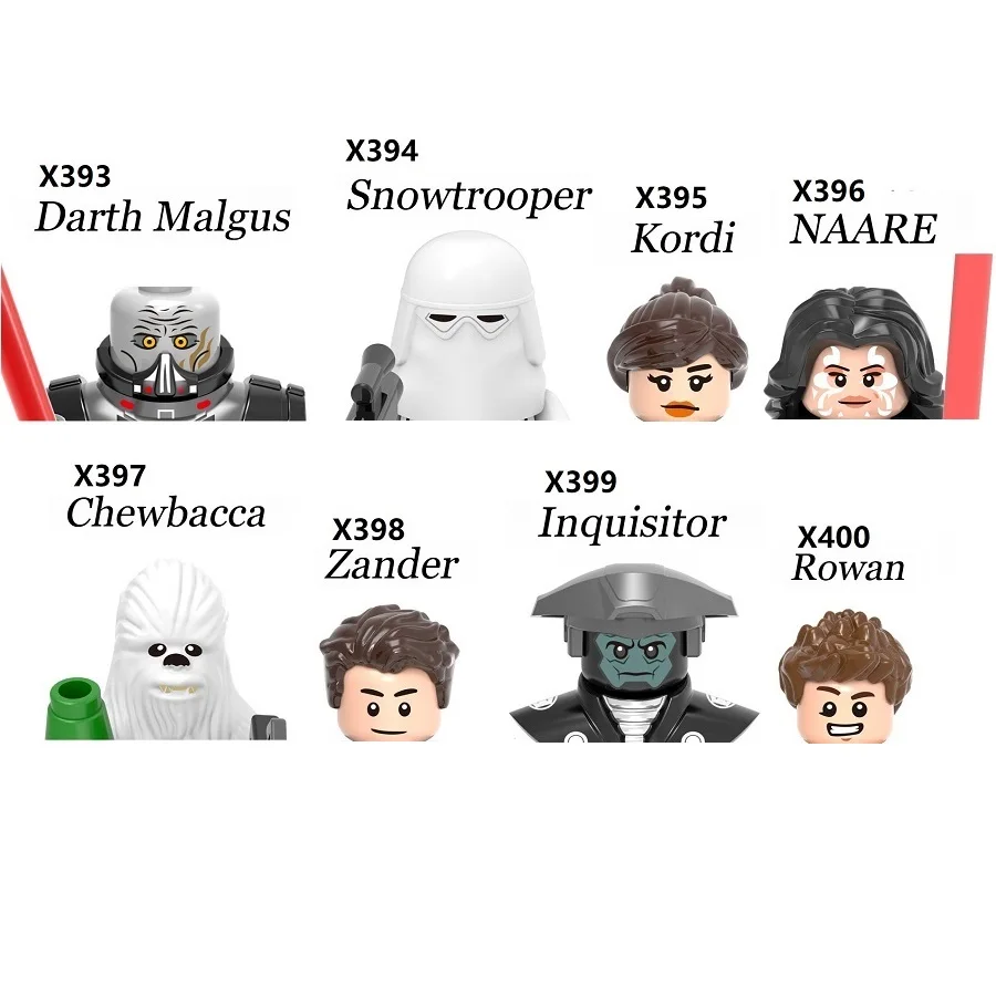 Дарт малгус Snowtrooper Naare Чубакка Зандер имперские инквизиторы ровань Кенди блоки