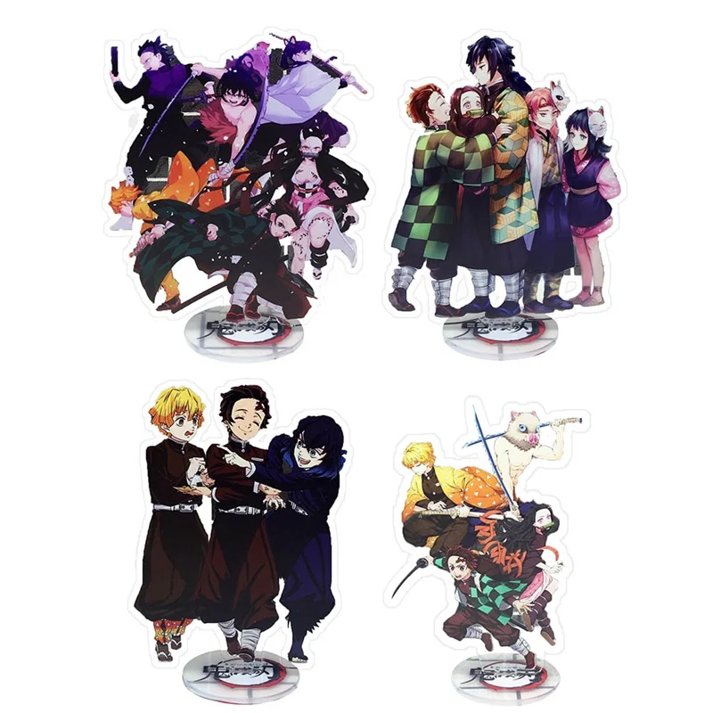 Demon Slayer: Kimetsu no Yaiba набор подставка фигура камадо танджиру незуко фигурки подарки
