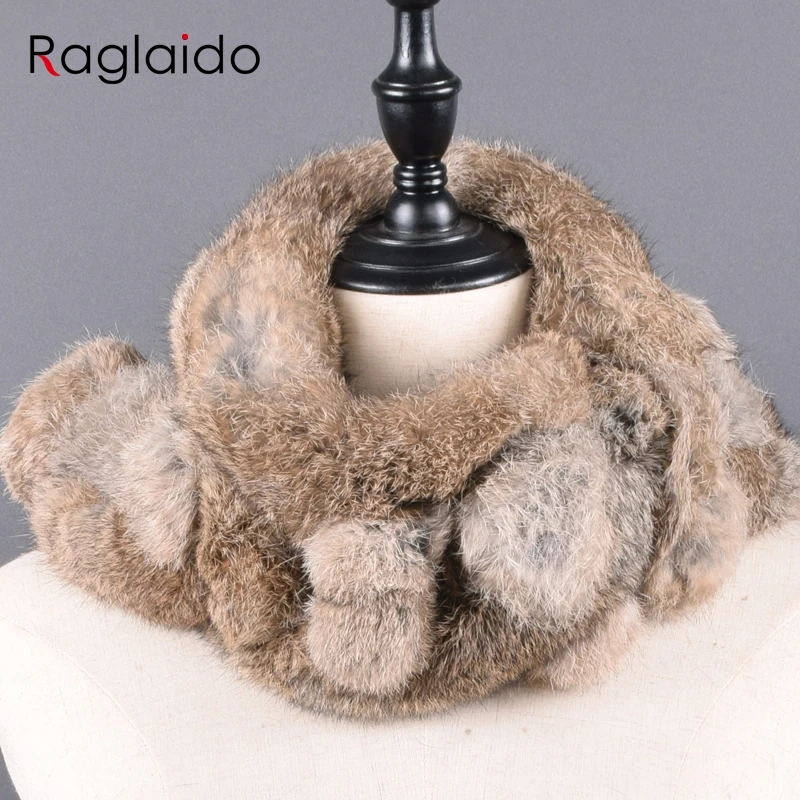 Bufanda de piel conejo 100% Natural para mujer, pañuelo cálido suave piel de conejo, diademas de invierno, venta al por mayor - AliExpress Accesorios para la ropa