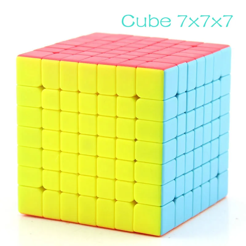 

QiYi Magic Cube 7x7x7 QiXing XMD Pluzzles Difficult Competition Cubo Magico Professional Speed Neo Cubes Puzzle Antistress Toys