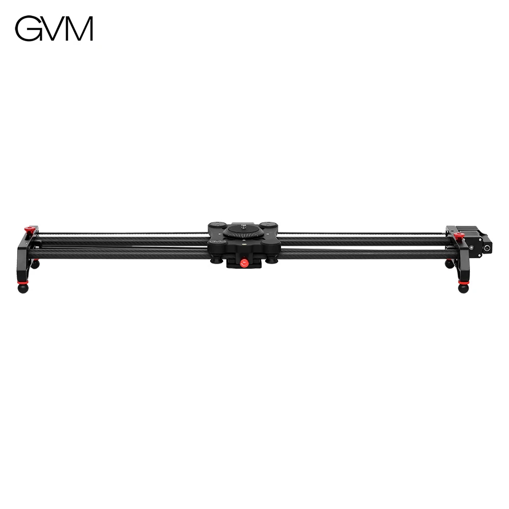 GVM GP-80QD, 80 см, механизированная камера, дорожка, слайдер, Долли, видео рейка, покадровая съемка, непрерывная фокусировка, автоматическая петля для видеокамер