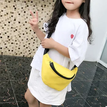 

Children's Cartoon Waist Bag Belt Bag Girl Shoulder Crossbody Chest Bag Child Fashion Banana Hip Purse for girls#G30