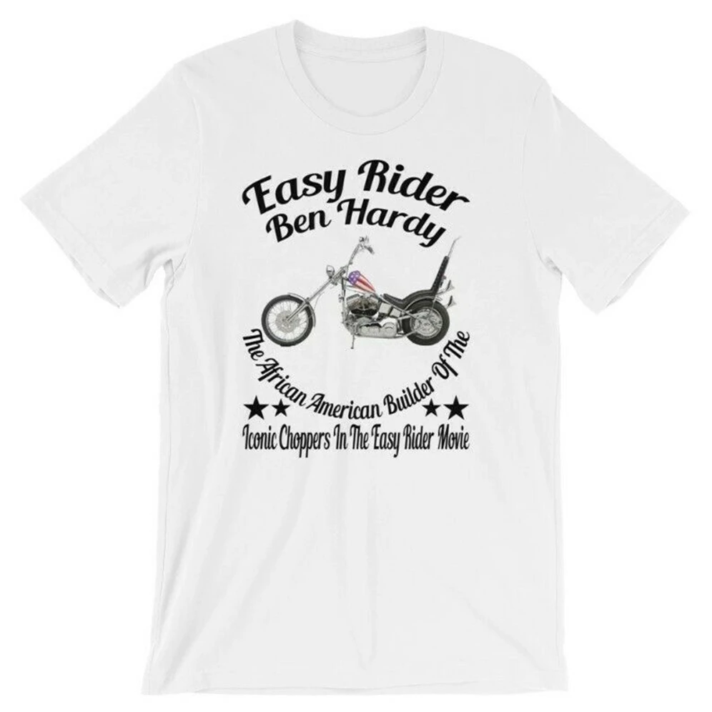 Белая футболка Easy Rider Ben Hardy базовые модели футболок | Мужская одежда