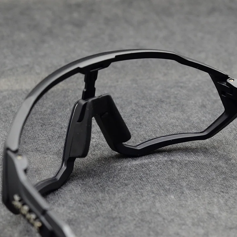 Cycling Sunglasses Sport Photochromic Eyewear Bicycle MTB Road Clear Hot-Sale Women Tr90 UV400 Discoloration Men Bicycle Goggles
