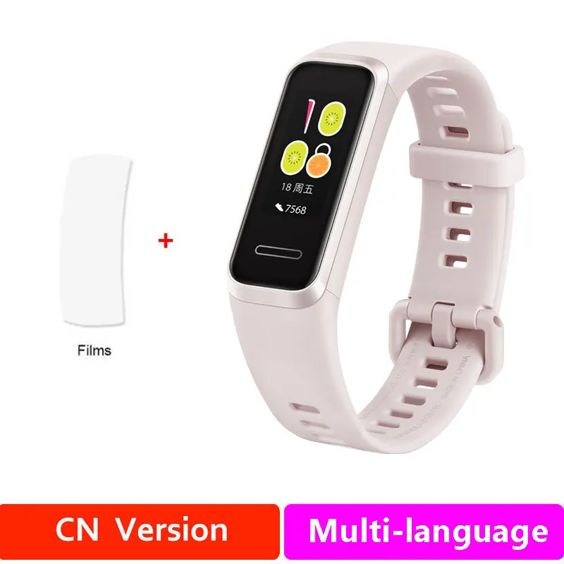 CNband4P a F Huawei Band 4 USB зарядка смарт-браслет пульсометр монитор здоровья шагомер многоуровневый циферблат Носимых устройств глобальная версия - Цвет: CNband4P a F
