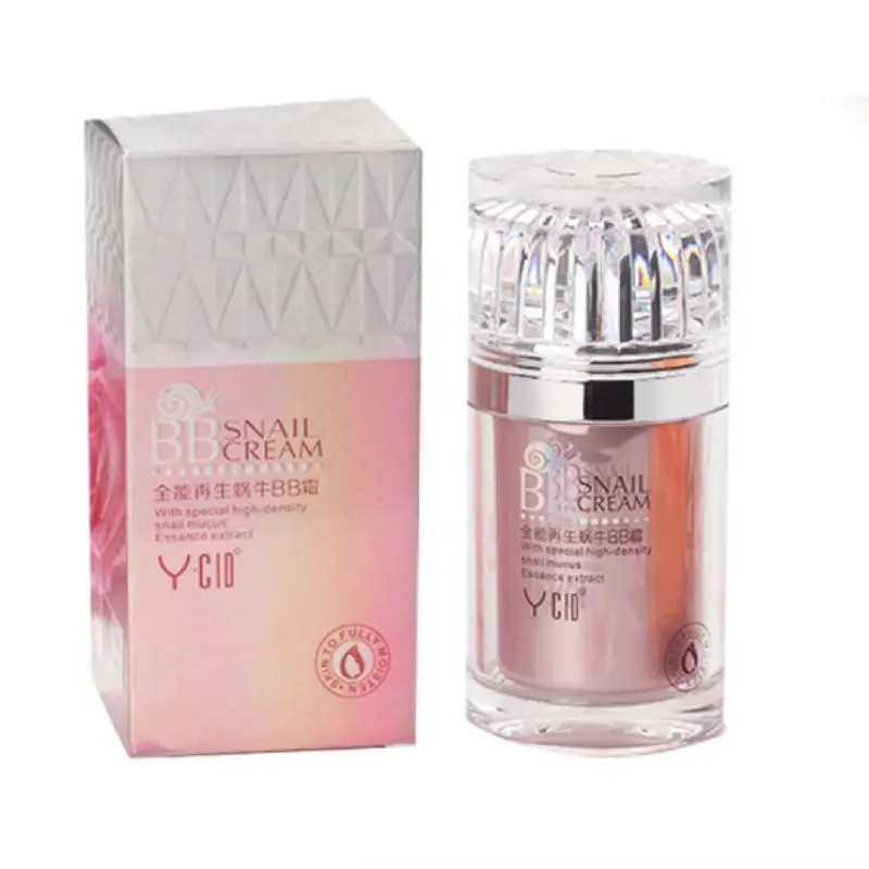 

50ml 3 Colors Golden Snail Waterproof Lasting BB Cream Makeup Face Cream Concealer Foundation Brighten Tone Cream