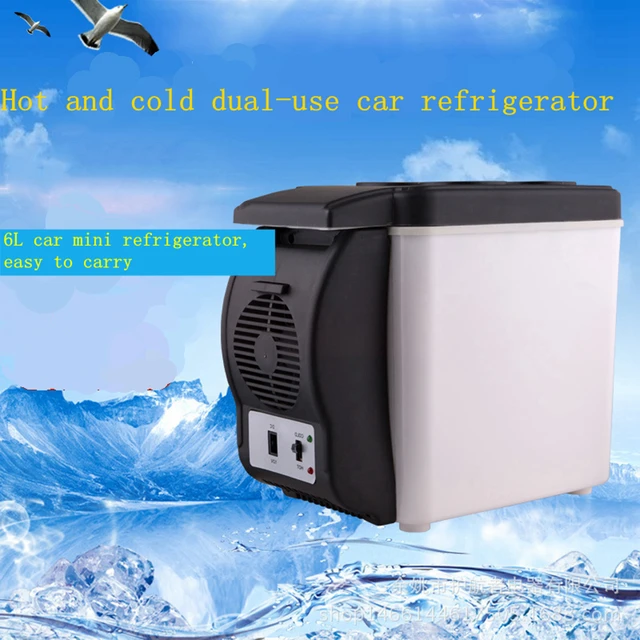 6L Mini Auto Kühlschrank Wärmer 12v Kompressor Kühlschrank 220V