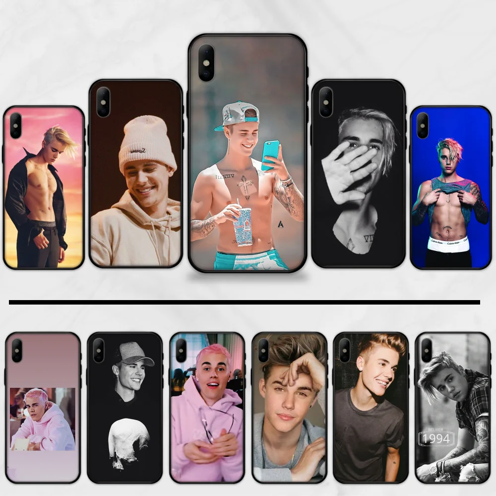 

For iphone case justin bieber poster DIY Painted Bling Phone Case For iphone 5 5S SE 5C 6 6S 7 8 plus X XS XR 11 PRO MAX