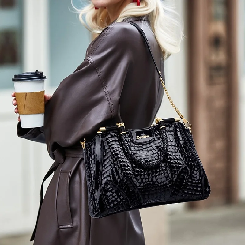 Few in stock hurry: woman handbags genuine leather bag female shoulder bags Luxury high quality leather totes women bag QS220