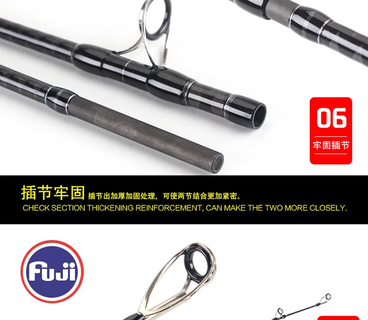 Lurekiller Удочка full Fuji части shore jigging rod Лодка rod океанская выскакивающая Удочка 2,7 м/3,0 м pe 2-5 спиннинговая удочка для морской воды