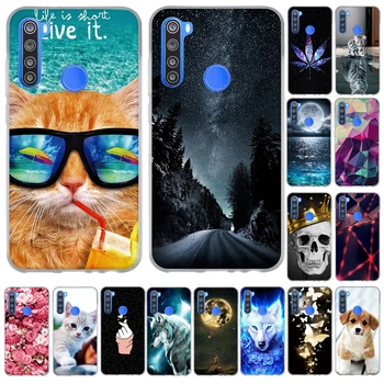 

For Xiaomi Redmi Note 8T Case Covers Cat Back Cover Bumpers for Xiomi Redmi Note 8 T Note8t Phone Cases Soft Silicone TPU