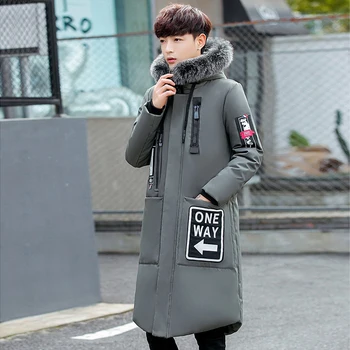 

2020 New Long Can Withstand - 30 Degrees Winter Jacket Men Big Real Fur Collar Hooded Duck Down Jacket Big Size 2XL 3XL