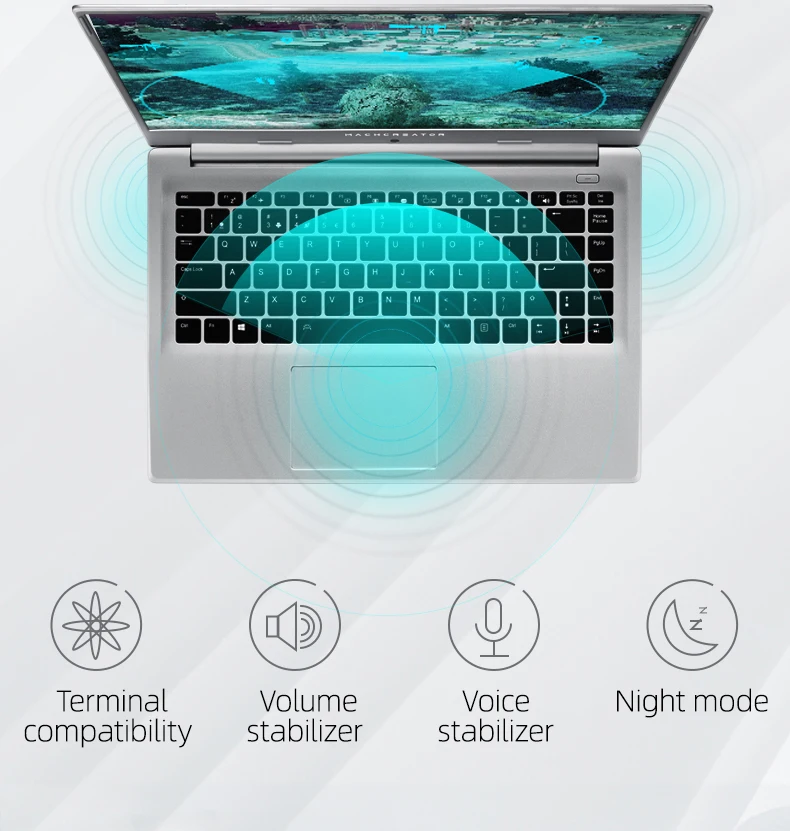 Machenike Machcreator-L 15.6 inch intel Laptop I5 10210U MX350 8G 512SSD Window 10 1920*1080 IPS Laptops with Backlit Keyboard