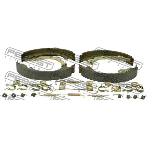 Колодки барабанные с монт.компл.\ Land Rover Discovery IIIt 4.2/