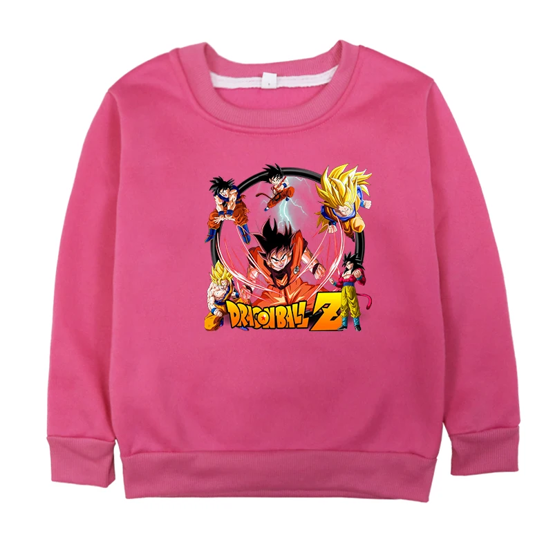 Hoodies 7 Детская толстовка; модная Милая толстовка с капюшоном для подростков в стиле аниме «Жемчуг дракона»; зимние футболки с длинными рукавами; новые толстовки для мальчиков и девочек - Цвет: Hoodies 7