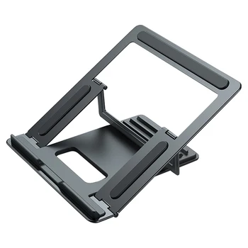 

Notebook Riser Multi Angle Portable Ergonomics Foldable Aluminium Alloy Holder Heat Dissipation Laptop Stand Adjustable Non Slip