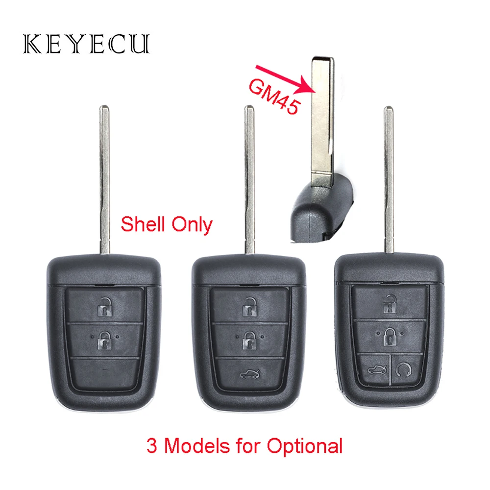 Keyecu 4/5 кнопки для Pontiac G8 / Holden VE COMMODORE Omega Berlina Calais SS SV6 HSV GTS чехол дистанционного
