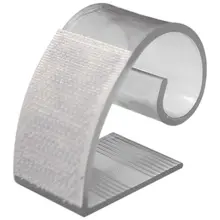 ELEG-Clear Table Skirting Clips(MC) для 3/4in до 1 и 1/2in Table Edge-25 Pack