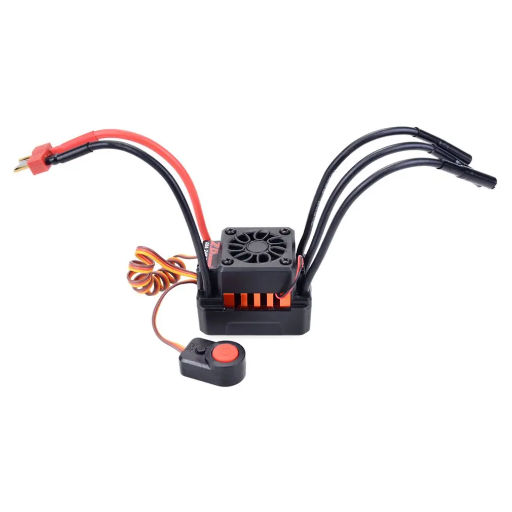 

Brushless Motor 1/10 60A Waterproof ESC Electric Speed Controller for RC Part Speed Controller Suitable For RC Cars
