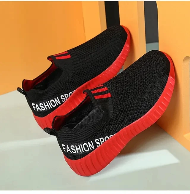 boy sandals fashion Spring Autumn Children's Sport Shoes Boy's Girl's Casual Shoes Flying Mesh Surface Breathable Cushioning Non Slip Running Shoes best leather shoes Children's Shoes