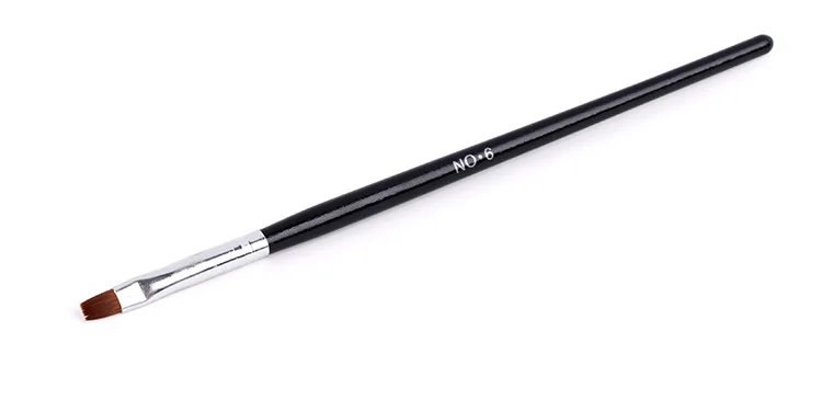 Size 4 6 Light Therapy Nail Brushes Acrylic UV Gel Phototherapy Pen Nail Brush Toe Painting Pen Beauty Makeup Tools