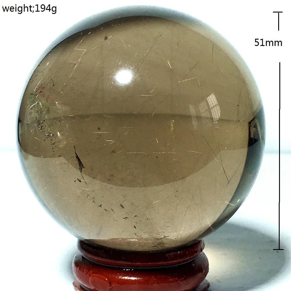 

natural smoky Gold Rutilated quartz crystal ball smelting red decorative crystal crystal chakra ball stones and crystal