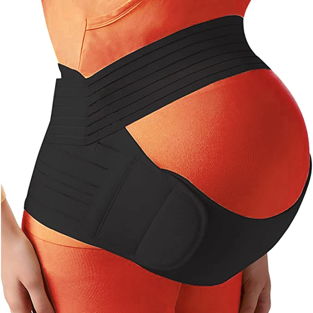 Protector de maternidad para el cuidado del Abdomen, Ropa de soporte del  vientre para mujeres embarazadas, cinturón de cintura ajustable, banda para  la espalda, Ropa de embarazo|Bandas de vientre y soporte| -