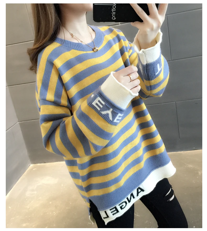 Poncho Sweater Women Sweater Women's Loose Outside Wear Autumn And Winter New Westernized Top Thickened Knitted Base Coat
