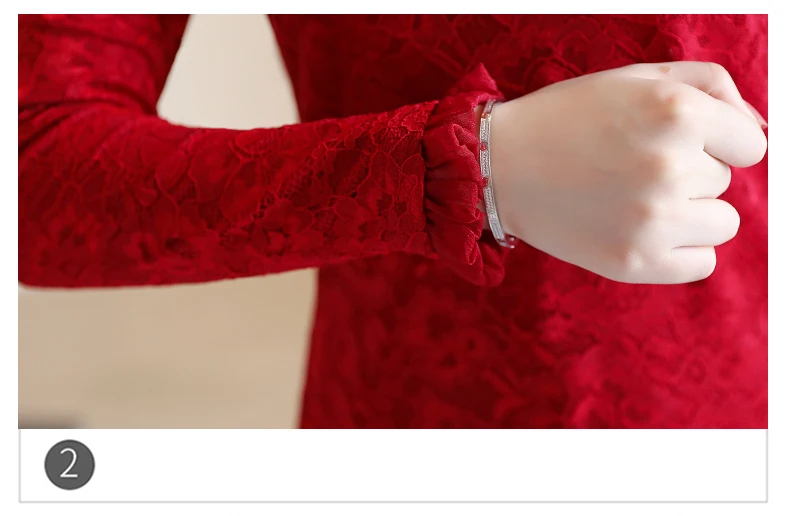 Blusas Mujer De Moda, осень/зима, новинка, большие размеры, кружевные рубашки, женская рубашка с длинными рукавами, Корейская версия, блузки, Топ 805G7