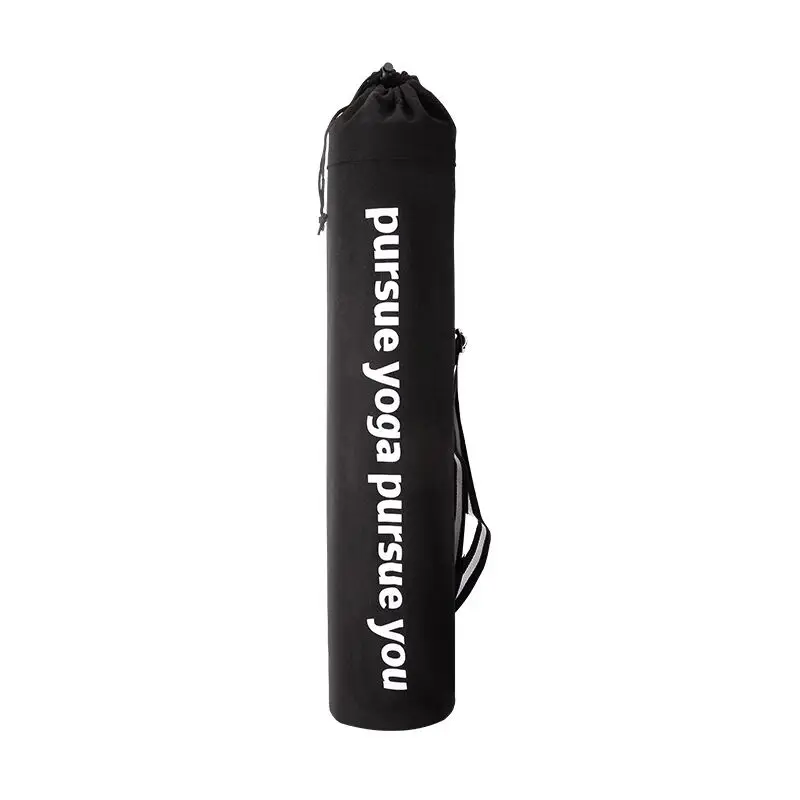 

Yoga Mat Bag Sport Women Men 70cm/75cm Black Canvas Cotton Yoga Bag Carry Exercise Mat Case For Gym Dance Pilates Fitness Bags