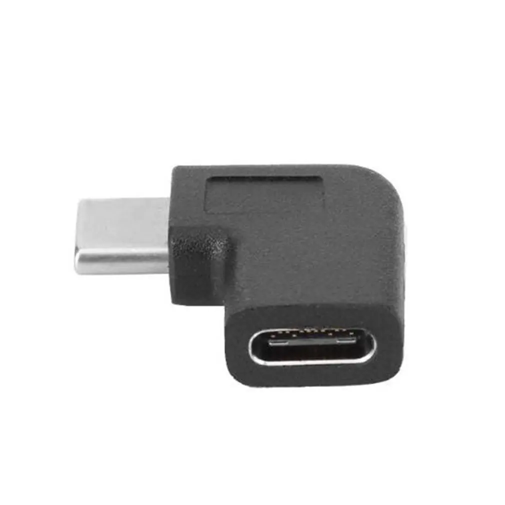 Usb-c Usb 3,1 type C адаптер «Папа-мама» черный дизайн изысканно и легко использовать 90 градусов под прямым углом